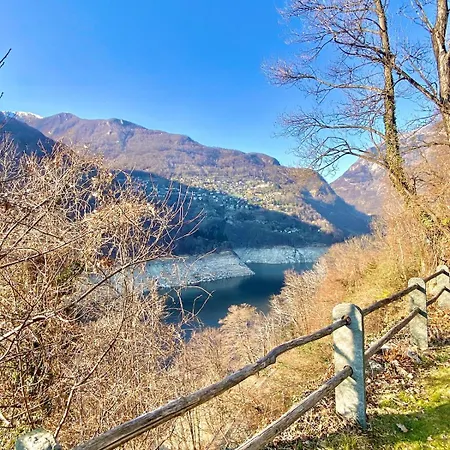 Rustico Dans Hameau Vue Verzasca גורדולה